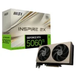 MSI GeForce RTX 5060 Ti 16G Inspire 2X OC Graphics Card (GeForce RTX 5060 Ti 16G INSPIRE 2X OC)