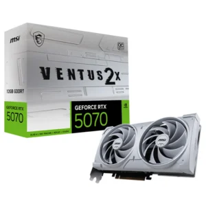 MSI nVidia GeForce RTXâ„¢ 5070 12G VENTUS 2X OC, PCI ExpressÂ® Gen 5, Boost: 2542 MHz, CUDA 6144 Units, 12GB GDDR7, HDMIâ„¢ x 1