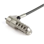 STARTECH 2 m (6.6 ft.) Laptop Cable Lock-Nano-slot-Customizable Combination-LTLOCKNANO