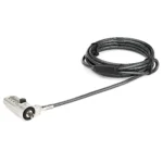 StarTech 6.5ft Laptop Cable Lock - Combination Security Wedge Slot Lock- LTLOCKNBL - Image 2