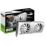 INNO3D GeForce RTX 5060 Ti Twin X2 16G OC Graphics Card - White (N506T2-16D7X-191073W)