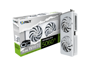 Palit GeForce RTX 5060 Ti White OC 16GB Graphics Card (NE7506TU19T1-GB2061M)