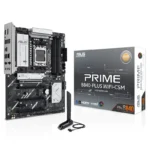 ASUS AMD PRIME B840-PLUS WIFI-CSM (AM5) ATX Motherboard, DDR5 192GB, 1x PCIe 4.0 x16 slot, 3 x M.2 slots, 4x SATA, Wi-Fi 6E, 1 x HDMI, 1 x DP-PRIME B840-PLUS WIFI-CSM