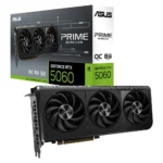 ASUS nVidia GeForce PRIME-RTX5060-8GRTX5060 8GB GDDR7 2497 MHz Boost Clock, RAM 28Gbps, 613 AI TOPs, Digital Max Resolution(PRIME-RTX5060-8G)
