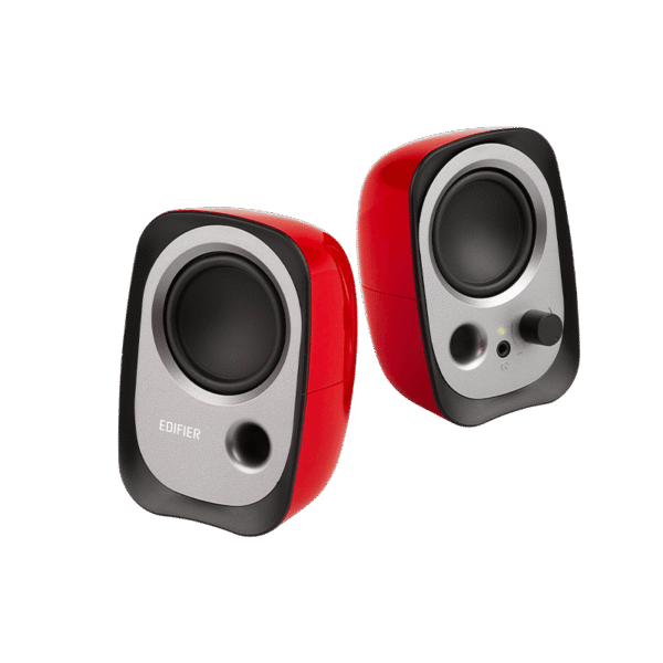 Edifier R12U USB Compact 2.0 Multimedia Speakers System (Red) - 3.5mm AUX/USB/Ideal for Desktop,Laptop,Tablet or Phone (R12U-RED) - Image 3