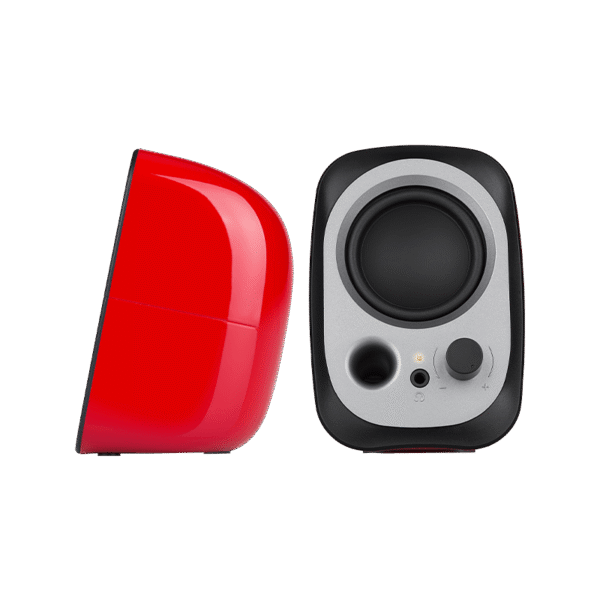 Edifier R12U USB Compact 2.0 Multimedia Speakers System (Red) - 3.5mm AUX/USB/Ideal for Desktop,Laptop,Tablet or Phone (R12U-RED) - Image 5