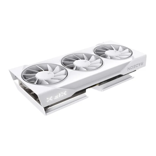XFX Swift AMD Radeon RX 9060 XT OC White Triple Fan Gaming Edition 16G Graphics Card (RX-96TS316W7) - Image 4