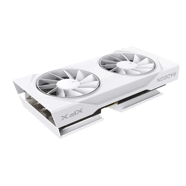 XFX Swift AMD Radeon RX 9060 XT OC White Dual Fan Gaming Edition 16G Graphics Card (RX-96TSW16WQ) - Image 4