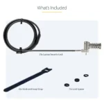 StarTech Universal Laptop Lock (2m) 25-Pack-TAA-UNIVCS25-LAPTOP-LOCK - Image 8