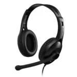 Edifier K800 USB Headset with Microphone - 120 Degree Microphone Rotation, Leather Padded Ear Cups(USB-K800)