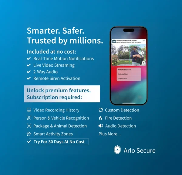 Arlo Essential XL Outdoor 2K 2nd Gen Wireless Security Camera - VMC3052-100AUS - Image 5