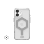 UAG Plyo MagSafe Apple iPhone 16 (6.1') Rugged Case - Ice/White - 114482114341