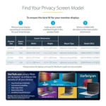 24-inch 16:10 Gold Monitor Privacy Screen - 2461G-PRIVACY-SCREEN - Image 5