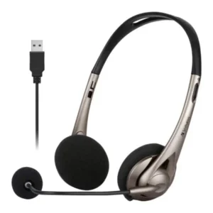 Verbatim Over-Ear Stereo Headset Headphones-66556