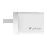 Verbatim USB Charger Single Port 2.4A, White - 66590