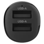 Verbatim Dual Port 3.4A Car Charger - Black - 66599
