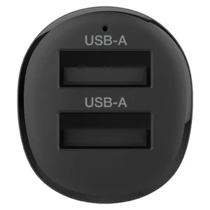 Verbatim Dual Port 3.4A Car Charger - Black - 66599