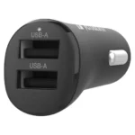 Verbatim Dual Port 3.4A Car Charger - Black - 66599