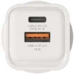 Verbatim 2 Port 35 Watt Portable GaN charger-67015