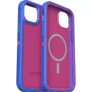 OtterBox Defender XT MagSafe Apple iPhone 14 Plus Case Blooming Lotus (Pink) - 77-89112