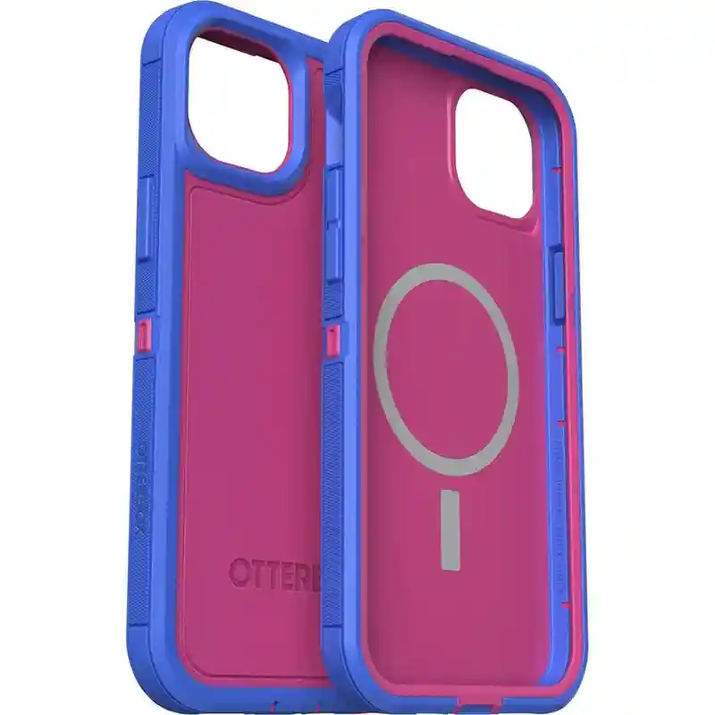 OtterBox Defender XT MagSafe Apple iPhone 14 Plus Case Blooming Lotus (Pink) - 77-89112