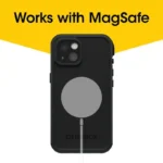 OtterBox FRE Magsafe Apple iPhone 14 Case Black - 77-90178 - Image 2