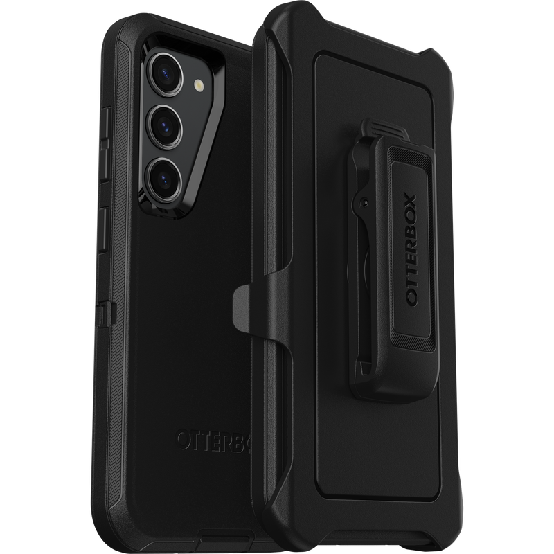 OtterBox Defender Samsung Galaxy S23 5G (6.1') Case Black - 77-91036