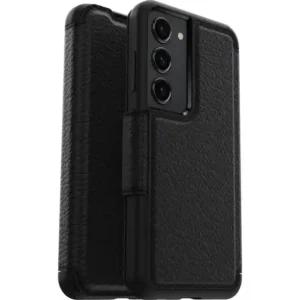 OtterBox Strada Samsung Galaxy S23 5G (6.1') Case Black - 77-91181