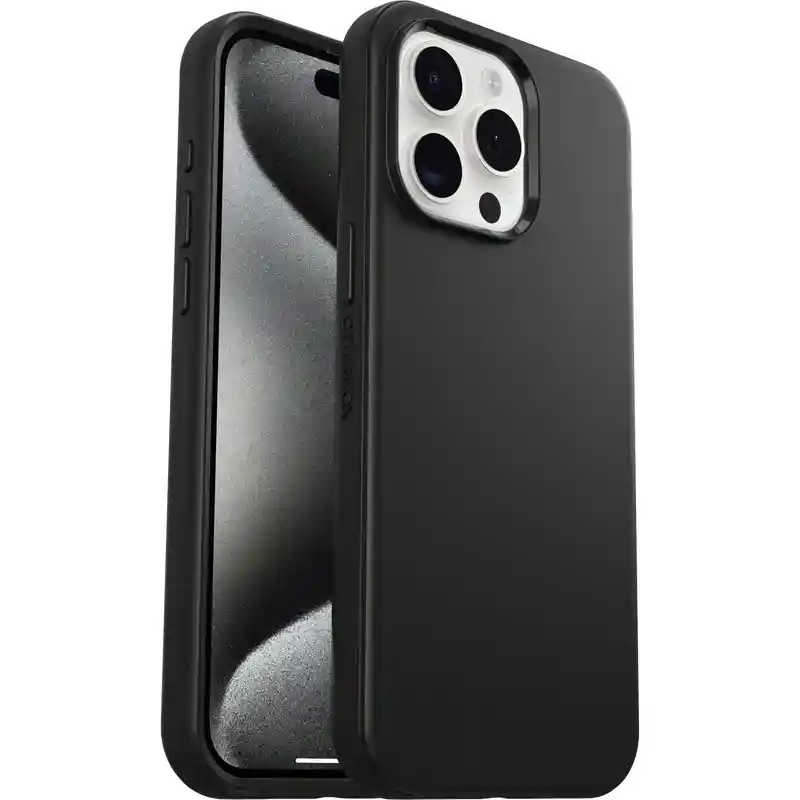 OtterBox Symmetry+ MagSafe Apple iPhone 15 Pro Max (6.7') Case Black - 77-92897