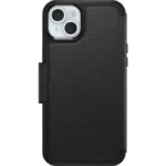 OtterBox Strada MagSafe Apple iPhone 15 Plus (6.7') Case Shadow (Black) - 77-93564