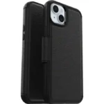 OtterBox Strada MagSafe Apple iPhone 15 Plus (6.7') Case Shadow (Black) - 77-93564