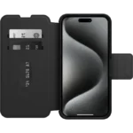 OtterBox Strada MagSafe Apple iPhone 15 Pro Max (6.7') Case Shadow (Black) - 77-93568