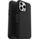 OtterBox Strada MagSafe Apple iPhone 15 Pro Max (6.7') Case Shadow (Black) - 77-93568