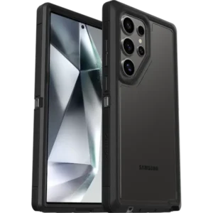 OtterBox Defender XT Clear Samsung Galaxy S24 Ultra 5G (6.8') Case Clear/Black - 77-94727