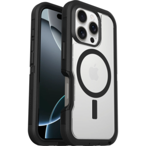 OtterBox Defender XT MagSafe Apple iPhone 16 Pro (6.3') Case Clear/Black - 77-96112