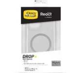 OtterBox React MagSafe Apple iPhone 16e/ iPhone 15/ iPhone 14/ iPhone 13 Case Clear -77-98201