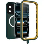 OtterBox Fre MagSafe iPhone 17 Pro Submerge Green Case with Camera Control-77-99770 - Image 3