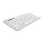 Logitech Pebble Keys 2 K380s Multi Device, Bluetooth Keyboard-Tonal White-920-011754