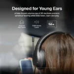 Belkin SoundForm Inspire Wired Over-Ear Headset for Kids, 2 year warranty - AUD007fqBK - Image 2