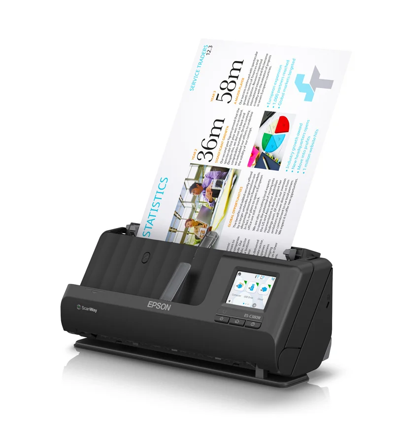EPSON WorkForce ES-C380W Business Document Scanners-B11B269501