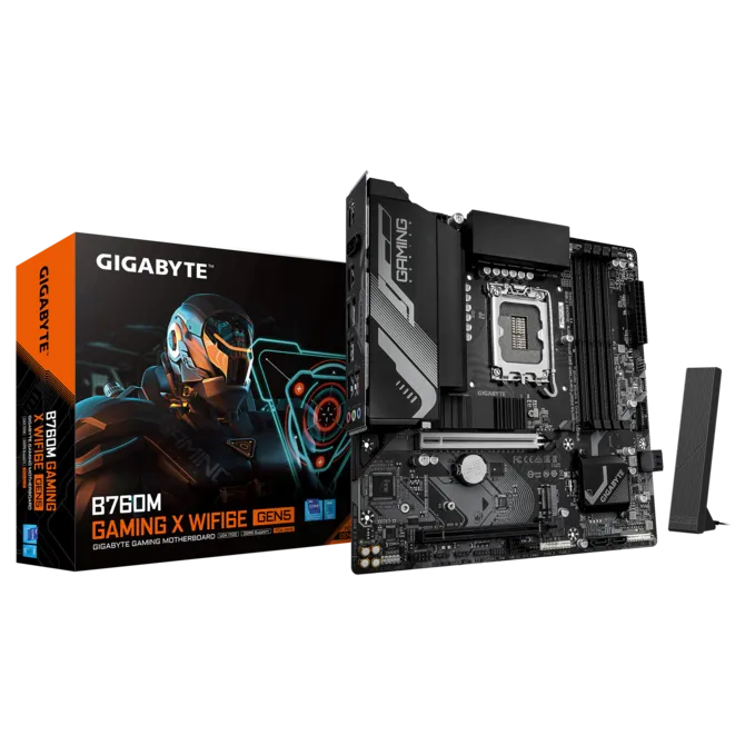 Gigabyte B760M GAMING X WIFI6E GEN5, 4x DDR5, 256GB-B760M G X WF6E GEN5