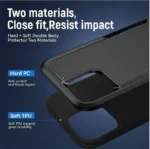 Phonix Apple iPhone 13 Pro Max Armor Light Case Black-CBALC137 - Image 2