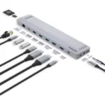 USB-C Dual HDMI Monitor 12 Port Docking Station - CM24HDA - Image 4