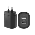 Cygnett PowerPlus 12W Dual Port Wall Charger - Black  -CY3672PDWLCH - Image 5
