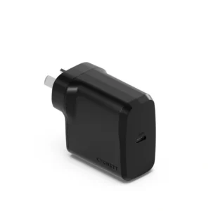 Cygnett PowerPlus 45W USB-C PD GaN Fast Wall Charger -Black-CY4739PDWCH