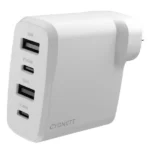 Cygnett PowerPlus 45W Multi Port Fast Wall Charger - White - CY4769PDWCH