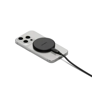 Cygnett ChargePuck Qi2 15W Wireless Charger - Black - CY5061CCRGP