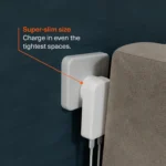 Cygnett ChargePlus 65W Dual Port GaN Slim Wall Charger-White-CY5488PDWCH