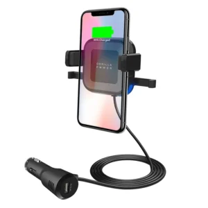 Mbeat Gorilla Wireless Car Charger with 2.4A USB Charging - MB-WCS-02