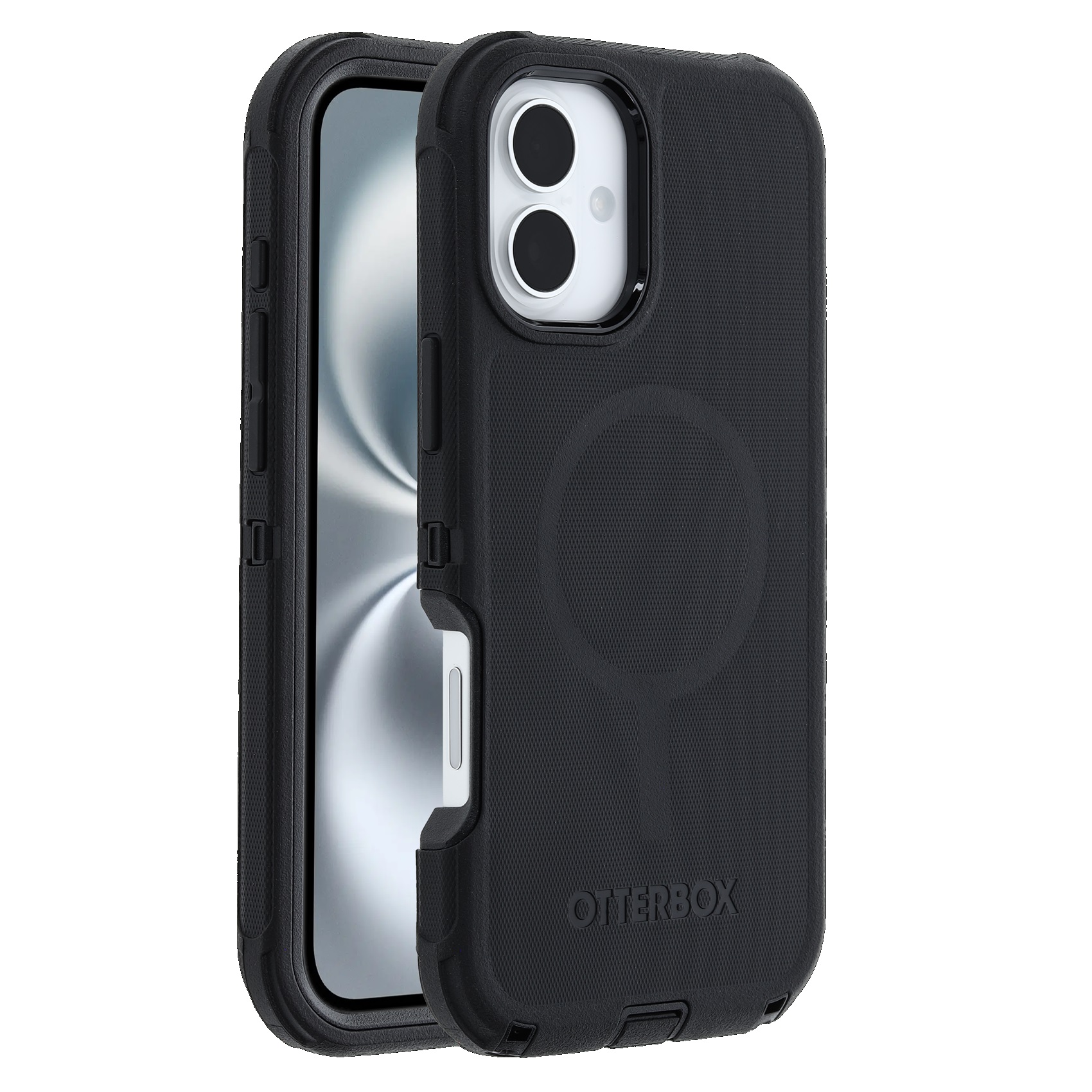 MPA-77-95961.jpg OtterBox Defender MagSafe Apple iPhone 16 (6.1') Case Black - 77-95961 - Image 1
